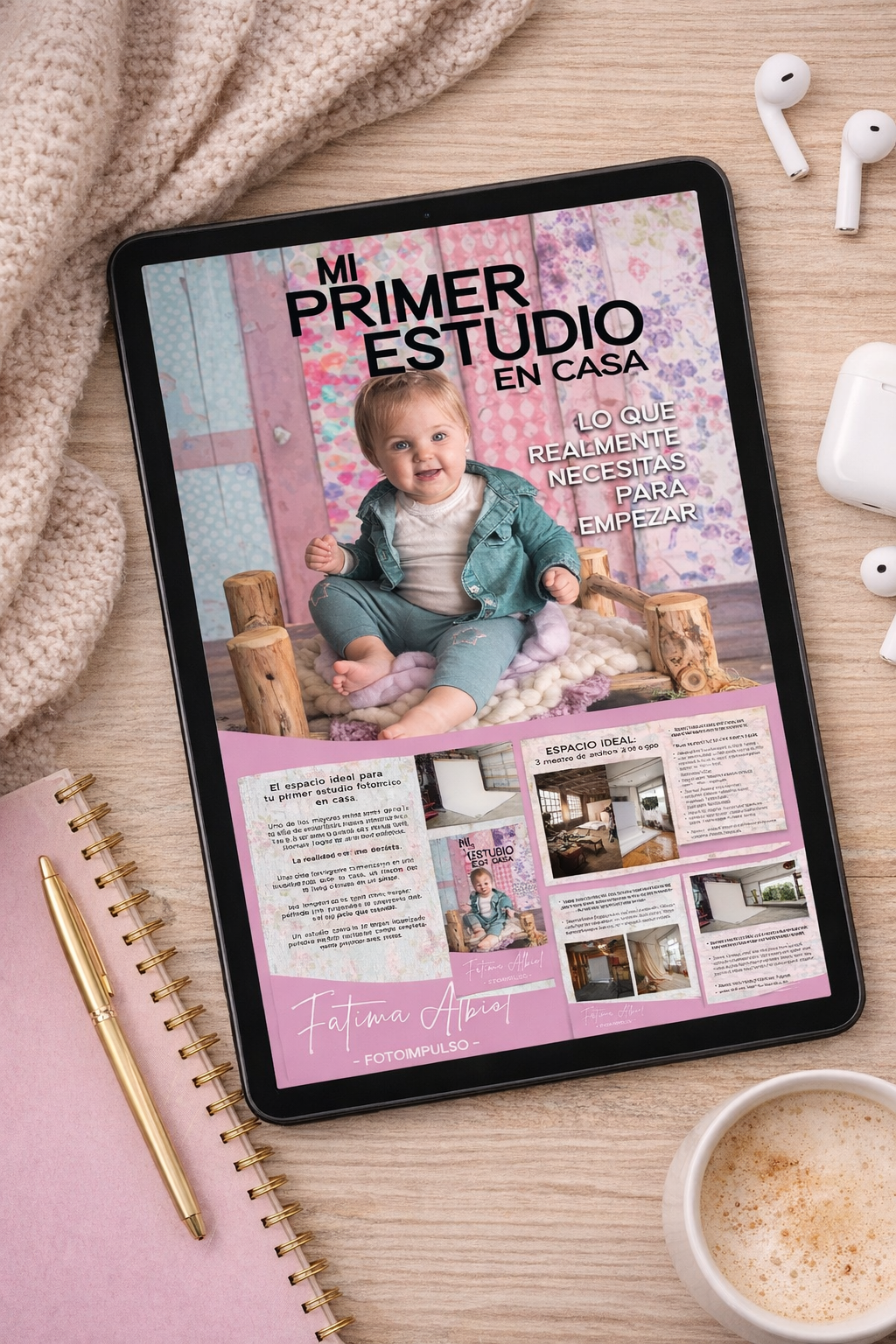 PACK PREMIUM - Mi Primer Estudio + Foto Básica + Iluminación + BONUS