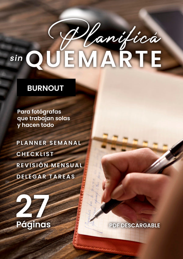 Planifica sin Quemarte